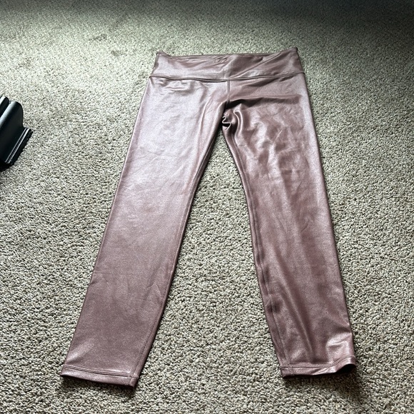 Athleta shine leggings size M never warn relishing!! - Picture 2 of 4